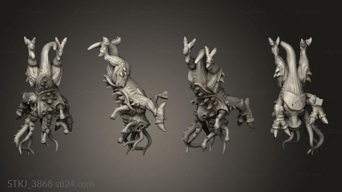 Animal figurines (Despoilers corrupted beast, STKJ_3868) 3D models for cnc