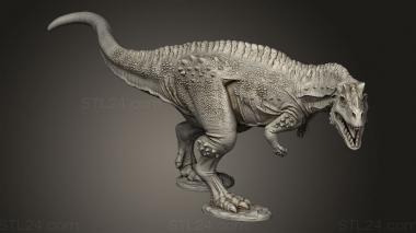 Animal figurines (Dino, STKJ_3882) 3D models for cnc