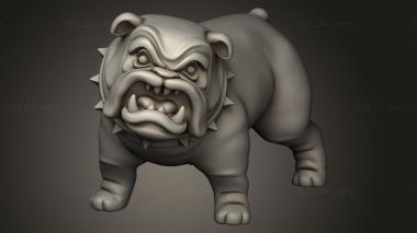 Animal figurines (Dog, STKJ_3920) 3D models for cnc