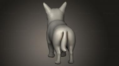 Animal figurines (Dog, STKJ_3927) 3D models for cnc