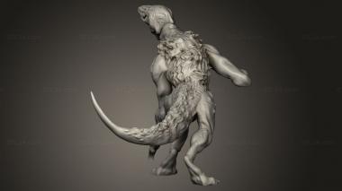 Animal figurines (Flying Reaper Reaping monsters reapers mon ec, STKJ_3945) 3D models for cnc