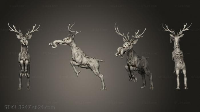 Hellstag and Horrid Deer monsters mon ec