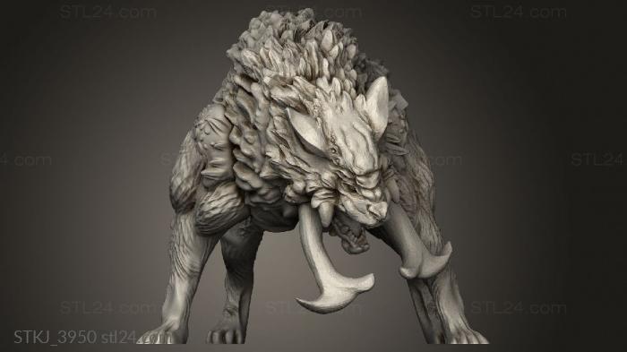 Monsters Horned Wolf mon ec