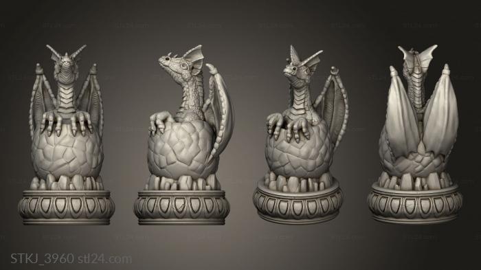 dragon chess little baby pawn drain