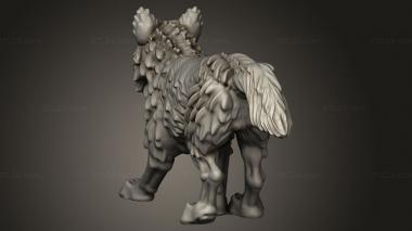 Animal figurines (Luca Wolves wolf, STKJ_3984) 3D models for cnc