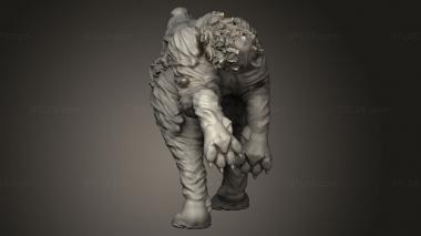 Animal figurines (ed Encounter Goblins and Wolves Wolf Run, STKJ_4014) 3D models for cnc