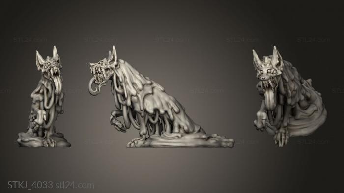 elemental wolves black wolf