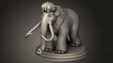 Animal figurines (Ellie, STKJ_4035) 3D models for cnc