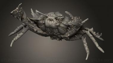 Animal figurines (Giant Crab Angry Huge, STKJ_4053) 3D models for cnc