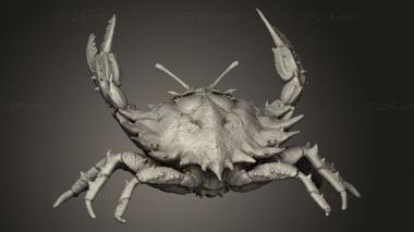 Animal figurines (Giant Crab Angry Huge, STKJ_4053) 3D models for cnc