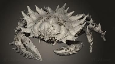 Animal figurines (Giant Crab Huge, STKJ_4057) 3D models for cnc