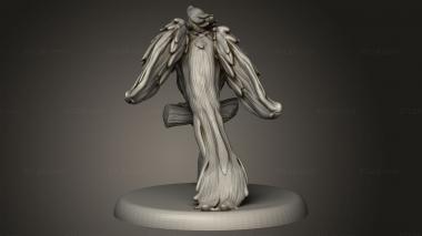 Animal figurines (Beast Phoenix, STKJ_4124) 3D models for cnc