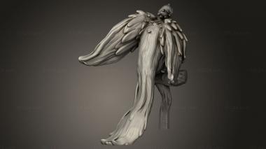 Animal figurines (Beast Phoenix, STKJ_4125) 3D models for cnc