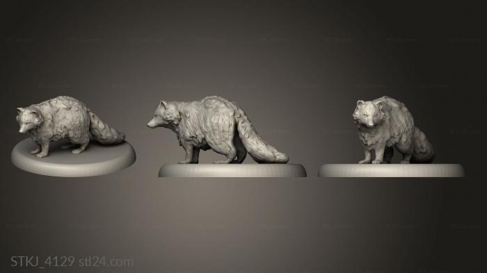 Animal figurines (STKJ_4129) 3D models for cnc