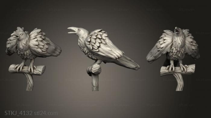 Animal figurines (STKJ_4132) 3D models for cnc