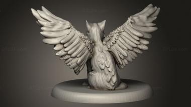 Animal figurines (Beast Tressa, STKJ_4144) 3D models for cnc