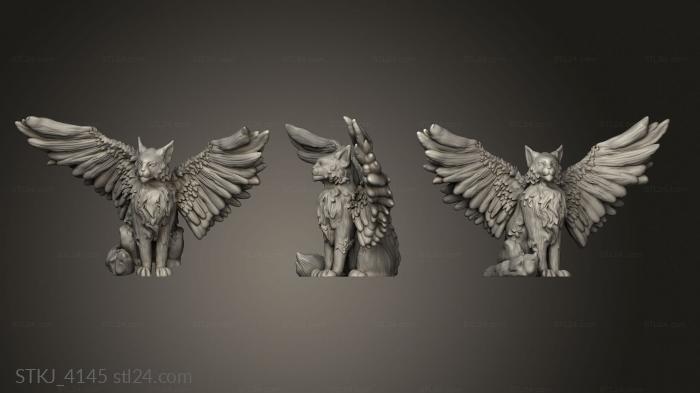 Animal figurines (STKJ_4145) 3D models for cnc