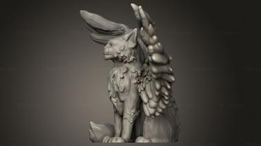 Animal figurines (Beast Tressa, STKJ_4145) 3D models for cnc