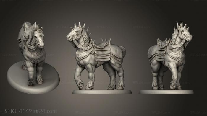 Animal figurines (STKJ_4149) 3D models for cnc