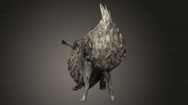 Animal figurines (Five scorch mystic, STKJ_4192) 3D models for cnc