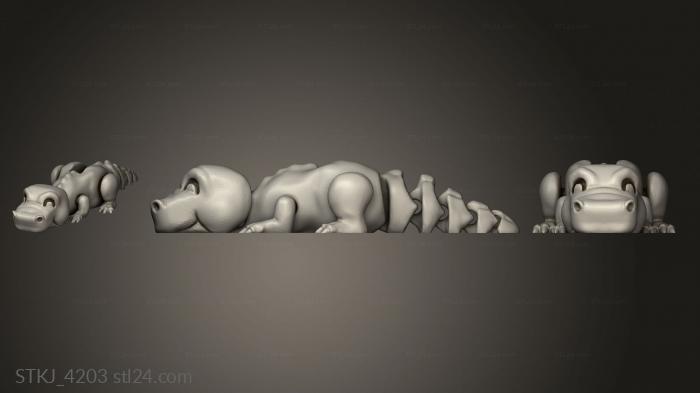 Animal figurines (STKJ_4203) 3D models for cnc