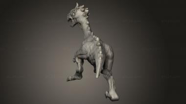 Animal figurines (Gloomy Kid Dark Sun crodlu, STKJ_4298) 3D models for cnc