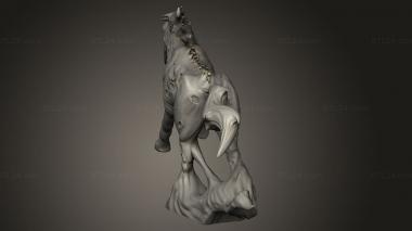 Animal figurines (Bloodborne Chargers, STKJ_4316) 3D models for cnc