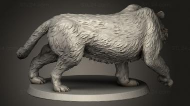 Animal figurines (Into the dead Companion Sabreout, STKJ_4482) 3D models for cnc