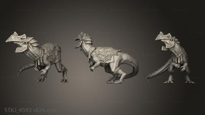 Animal figurines (Tors Stead, STKJ_4593) 3D models for cnc