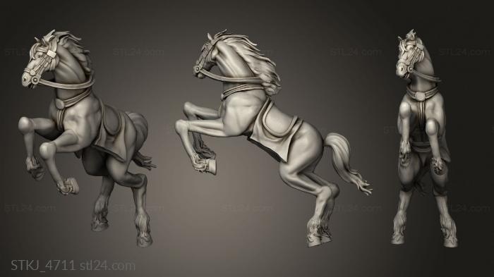 Cavalry Horse rear up