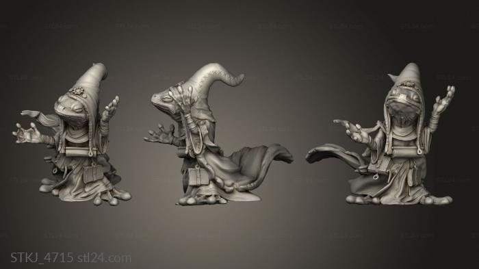 Animal figurines (MMM Awaken the Beast Frocer spell, STKJ_4715) 3D models for cnc