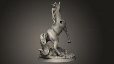 Animal figurines (Monsters Pegasus, STKJ_4767) 3D models for cnc