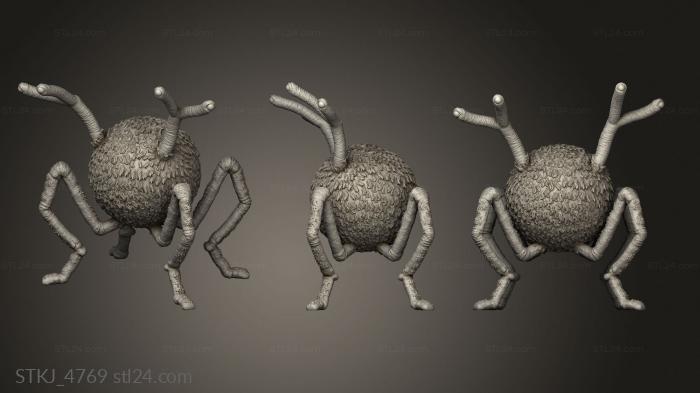 Animal figurines (Monstrober Examiner, STKJ_4769) 3D models for cnc
