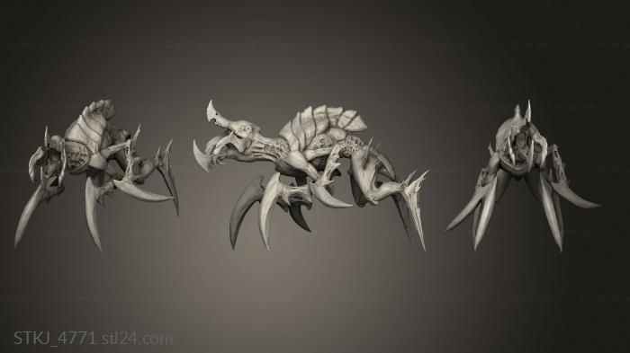 Animal figurines (Monstrober Phantom Zone Krutik Krutik, STKJ_4771) 3D models for cnc
