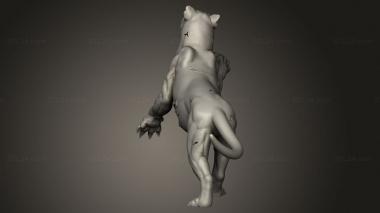 Animal figurines (Beasts Beast, STKJ_4788) 3D models for cnc