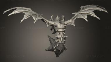 Animal figurines (Mutalisk Starcraft, STKJ_4812) 3D models for cnc