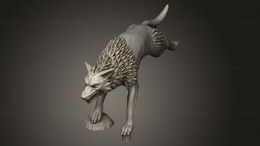 Animal figurines (STKJ_4828) 3D models for cnc