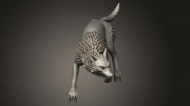 Animal figurines (STKJ_4829) 3D models for cnc