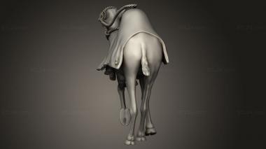 Animal figurines (Camel, STKJ_4845) 3D models for cnc