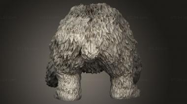 Animal figurines (Omnioji Bear, STKJ_4857) 3D models for cnc