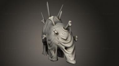 Animal figurines (Oozes VS Mimics THROWBACKS Oberon, STKJ_4864) 3D models for cnc