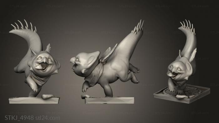 Animal figurines (Pepperony, STKJ_4948) 3D models for cnc