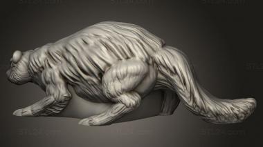 Animal figurines (Pose, STKJ_4979) 3D models for cnc