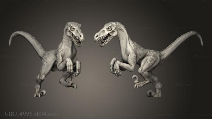 Animal figurines (pt Kairn Beast Whisperer Raptor, STKJ_4995) 3D models for cnc