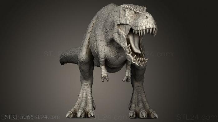 Animal figurines (Rex for, STKJ_5066) 3D models for cnc
