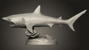 Animal figurines (God Aquatic Creatures, STKJ_5079) 3D models for cnc