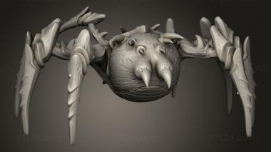 Animal figurines (Desert Spider, STKJ_5095) 3D models for cnc