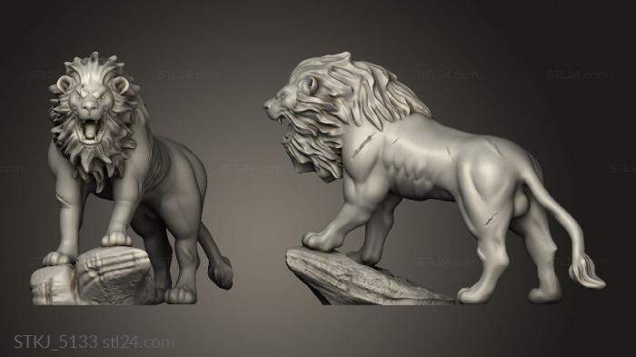 Animal figurines (Sci Heroes and ects Crater, STKJ_5133) 3D models for cnc
