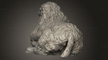 Animal figurines (Sheep, STKJ_5156) 3D models for cnc