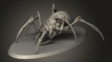 Animal figurines (Spider skin, STKJ_5211) 3D models for cnc